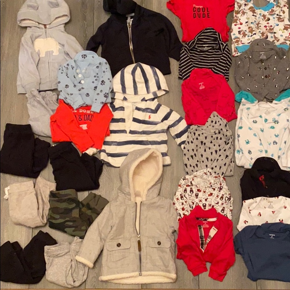 Mix of Baby clothes
